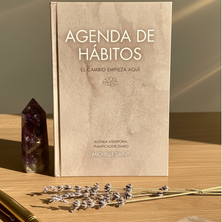 Agenda de Hábitos Física + EBOOK Menú 7 Días Saludables: PIERDE 1-3kg en una Semana.
